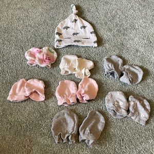 Baby No Scratch Mittens Bundle